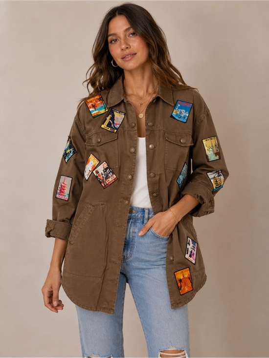 cinq a sept Jackets & Blazers - Cinq à Sept Vera “Around the World” Stretch Cotton Utility Jacket (XS/s)  ($695)